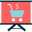 commerce, shopping cart, Supermarket, online store, Shopping Store, Commerce And Shopping, Seo And Web Tomato icon
