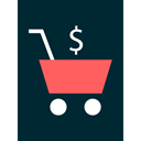 Business, shopping cart, website, online shopping, online shop, web page, Broswer, Commerce And Shopping Black icon