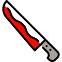 food, halloween, Knife, Butcher, meat, Kitchen Pack, Cleaver Black icon