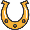 miscellaneous, horse, luck, western, Horseshoe, Tools And Utensils, Ornamental, Good Luck Icon