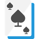 Cards, poker, gaming, Spades, Casino, Bet, gambling WhiteSmoke icon