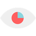 view, medical, Seo And Web, interface, Eye, visible, Visibility WhiteSmoke icon