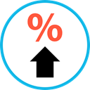 percentage, Commerce And Shopping, ecommerce, sale, Discount Icon