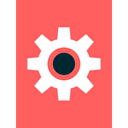 Gear, settings, miscellaneous, configuration, cogwheel, Tools And Utensils Tomato icon