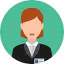 user, woman, profile, Avatar, Social CadetBlue icon