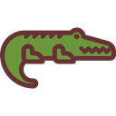 Crocodile, Animal Kingdom, Animal, zoo, Animals, Wild Life Black icon