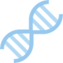 Deoxyribonucleic Acid, Dna Structure, Genetical, Healthcare And Medical, medical, education, Biology, dna, science Black icon