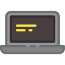 Laptop, Computer, technology, electronic, computing DarkSlateGray icon