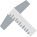 ruler, Construction, Home Repair, Measuring, Improvement, Construction And Tools Icon