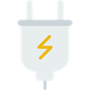 Energy, power, plug, electricity, charging, electrical, technology, electronics Icon