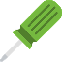 Screwdriver, Construction, Tools And Utensils, Home Repair, Improvement, Construction And Tools Icon