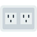 Connection, Socket, Electric, plugin, electrical, technology, electronics Lavender icon