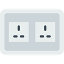 Connection, Socket, plugin, electrical, technology, electronics, Tools And Utensils Lavender icon