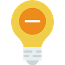 Light bulb, Idea, electricity, illumination, technology, electronics, invention Icon