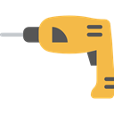 Drill, Construction, technology, Tools And Utensils, Drilling, Improvement, Drilling Machine, Construction And Tools Icon