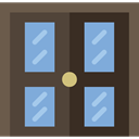 Door, doorway, Exit Door, Access, Construction And Tools Icon