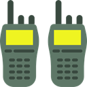 Communication, Communications, walkie talkie, police, frequency, technology DimGray icon