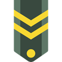 miscellaneous, Chevron, Military, Army DarkSlateGray icon