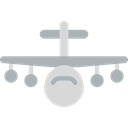 flight, Aeroplane, airplane, Airport, transportation, Plane, transport Black icon