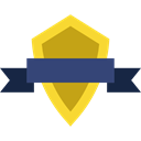 reward, insignia, Sports And Competition, award, medal, Badge, Emblem Black icon