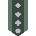 miscellaneous, Chevron, Military, Army DarkSlateGray icon