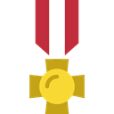 award, medal, Badge, Emblem, reward, insignia, Sports And Competition Black icon