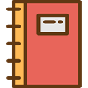 Business, Agenda, bookmark, Address book, miscellaneous, Notebook Icon