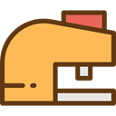 Office Material, Edit Tools, Puncher, Punchers, tool, School Material SandyBrown icon