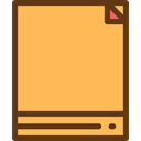 Note, Notes, interface, writing, Tools And Utensils, Writing Tool, Files And Folders SandyBrown icon
