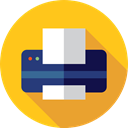 paper, Print, printer, Ink, technology, electronics, printing, Tools And Utensils Icon