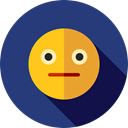 emoticons, Emoji, feelings, Smileys, Confused DarkSlateBlue icon