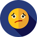 feelings, Smileys, emoticons, Emoji, suspicious DarkSlateBlue icon
