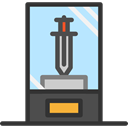 Exhibition, Art And Design, museum, sword DarkSlateGray icon