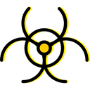 danger, hazard, Signaling, education, Biohazard, Toxic Icon