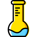 science, education, Chemistry, flask, chemical, Test Tube, Flasks Icon