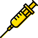 Syringes, syringe, doctor, medical, education, drugs, medicine Black icon