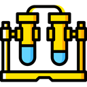 science, education, Chemistry, chemical, Test Tube, Test Tubes Black icon