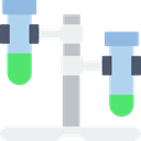 education, Chemistry, chemical, laboratory, Flasks Icon