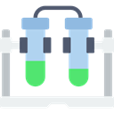 Chemistry, chemical, Test Tube, Test Tubes, science, education Black icon