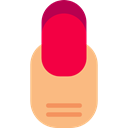 Beauty, fashion, manicure, Grooming, Beauty Salon LightSalmon icon