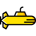 navigate, navigation, transportation, transport, nautic, nautical, Submarine, Submarines Black icon