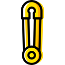tool, safety, pin, pins, open, tools, fashion, coucou, Safety Pin Icon