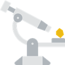 science, medical, education, Observation, scientific, microscope, Tools And Utensils Icon