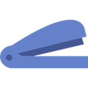 education, stapler, Tools And Utensils, School Material, Office Material SteelBlue icon