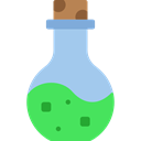 flask, chemical, Test Tube, Flasks, science, education, Chemistry Icon