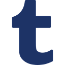 logotype, Logos, Brands And Logotypes, Logo, social media, social network, Tumblr MidnightBlue icon