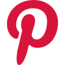 pinterest, Logos, Brands And Logotypes, Logo, social media, social network, logotype Crimson icon