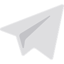 logotype, telegram, Logos, Brands And Logotypes, Logo, social media, social network Gainsboro icon