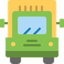 vehicle, Automobile, Delivery Truck, Cargo Truck, Delivery, transportation, truck, transport YellowGreen icon