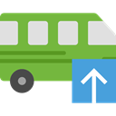 Automobile, Public transport, transportation, transport, vehicle, Bus Icon